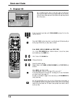 Preview for 14 page of Panasonic TU-PT600B Operating Instructions Manual