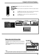 Preview for 17 page of Panasonic TU-PT600B Operating Instructions Manual