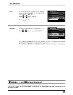 Preview for 23 page of Panasonic TU-PT600B Operating Instructions Manual