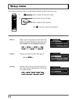 Preview for 24 page of Panasonic TU-PT600B Operating Instructions Manual