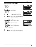 Preview for 29 page of Panasonic TU-PT600B Operating Instructions Manual