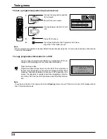 Preview for 30 page of Panasonic TU-PT600B Operating Instructions Manual