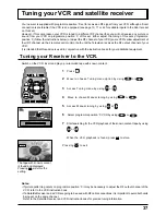 Preview for 37 page of Panasonic TU-PT600B Operating Instructions Manual