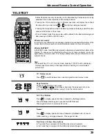 Preview for 39 page of Panasonic TU-PT600B Operating Instructions Manual