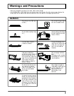 Preview for 3 page of Panasonic TU-PT600E Operating Instructions Manual