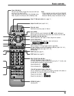 Предварительный просмотр 13 страницы Panasonic TU-PT600E Operating Instructions Manual