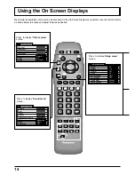 Preview for 14 page of Panasonic TU-PT600E Operating Instructions Manual