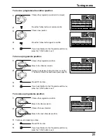 Preview for 21 page of Panasonic TU-PT600E Operating Instructions Manual