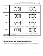 Preview for 31 page of Panasonic TU-PTA500U Operating Instructions Manual