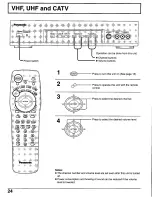 Preview for 24 page of Panasonic TU-PTA500U User Manual