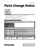 Preview for 221 page of Panasonic TU-Z100U Service Manual