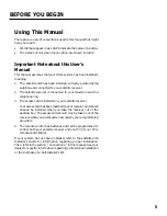 Preview for 9 page of Panasonic TUIRD10 - DSS RECEIVER Operating Instructions Manual