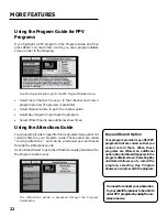 Preview for 26 page of Panasonic TUIRD10 - DSS RECEIVER Operating Instructions Manual