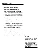 Preview for 33 page of Panasonic TUIRD10 - DSS RECEIVER Operating Instructions Manual