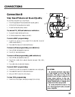 Preview for 37 page of Panasonic TUIRD10 - DSS RECEIVER Operating Instructions Manual