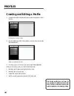 Preview for 22 page of Panasonic TUIRD20 - DSS RECEIVER Operating Instructions Manual