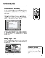 Preview for 33 page of Panasonic TUIRD20 - DSS RECEIVER Operating Instructions Manual