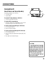 Preview for 43 page of Panasonic TUIRD20 - DSS RECEIVER Operating Instructions Manual