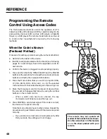 Preview for 52 page of Panasonic TUIRD20 - DSS RECEIVER Operating Instructions Manual