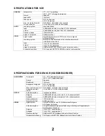 Preview for 2 page of Panasonic TX-14GV1C Service Manual