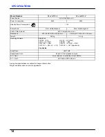 Preview for 14 page of Panasonic TX-14JT1CV Operating Instructions Manual