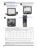 Предварительный просмотр 6 страницы Panasonic TX-14S3T Operating Instructions Manual