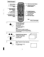 Предварительный просмотр 4 страницы Panasonic TX-14ST15M Operating Instructions Manual