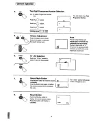 Предварительный просмотр 5 страницы Panasonic TX-14ST15M Operating Instructions Manual