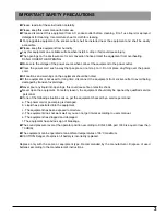 Preview for 3 page of Panasonic TX-15TA1C Operating Instructions Manual