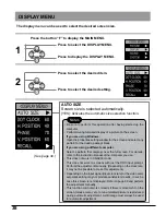 Preview for 38 page of Panasonic TX-15TA1C Operating Instructions Manual