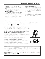 Предварительный просмотр 3 страницы Panasonic TX-21AD2 Operating Instructions Manual