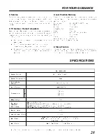 Предварительный просмотр 29 страницы Panasonic TX-21AD2 Operating Instructions Manual