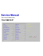 Panasonic TX-21AD2DP Service Manual preview