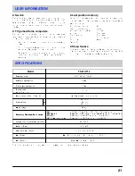 Предварительный просмотр 21 страницы Panasonic TX-21AP1 Operating Instructions Manual