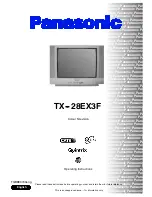 Panasonic TX-21AP1C Operating Instructions Manual preview