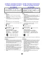 Предварительный просмотр 22 страницы Panasonic TX-21CK1F Service Manual