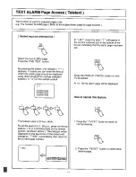 Предварительный просмотр 26 страницы Panasonic TX-21ET1M Operating Instructions Manual