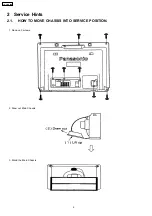 Предварительный просмотр 4 страницы Panasonic TX-21FG25R Service Manual