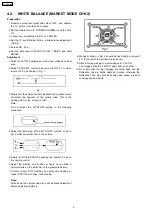 Предварительный просмотр 8 страницы Panasonic TX-21FG25R Service Manual