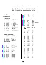 Предварительный просмотр 38 страницы Panasonic TX-21GV1 Service Manual