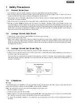 Предварительный просмотр 3 страницы Panasonic TX-21GX25R-IRAN Service Manual