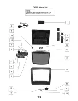 Предварительный просмотр 10 страницы Panasonic TX-21JT1 Service Manual