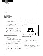 Preview for 3 page of Panasonic TX-21MD1 Service Manual