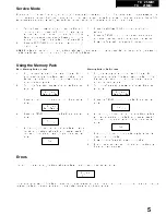 Preview for 6 page of Panasonic TX-21MD1 Service Manual