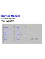 Panasonic TX-21MD1C Service Manual preview