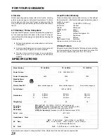 Предварительный просмотр 29 страницы Panasonic TX-21MD3 Operating Instruction