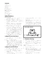 Предварительный просмотр 4 страницы Panasonic TX-21MD3P Service Manual