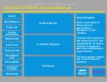 Предварительный просмотр 1 страницы Panasonic TX-21MD4C Service Manual