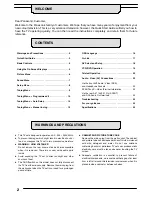 Предварительный просмотр 2 страницы Panasonic TX-21MK1F Operating Instructions Manual