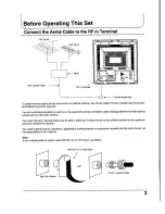 Предварительный просмотр 3 страницы Panasonic TX-21PS52Z Operating Instruction